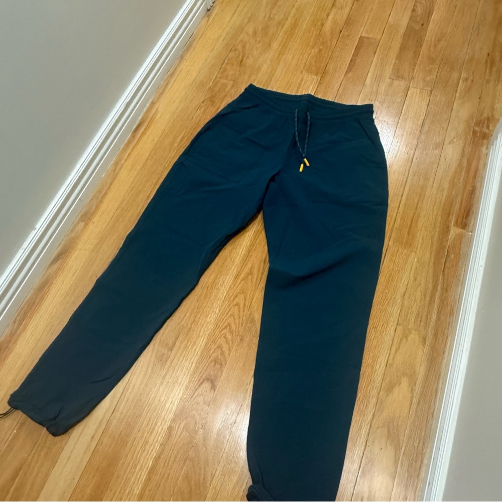 Cotopaxi Teal Track Pants with Orange Accent - Picture 3 of 8